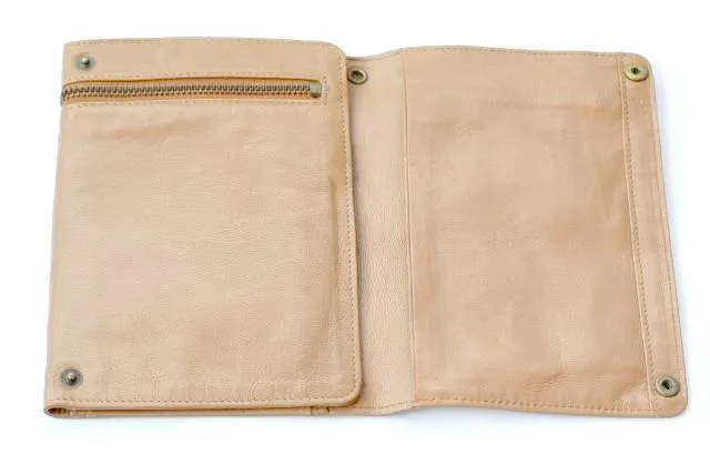 travel wallet - camel