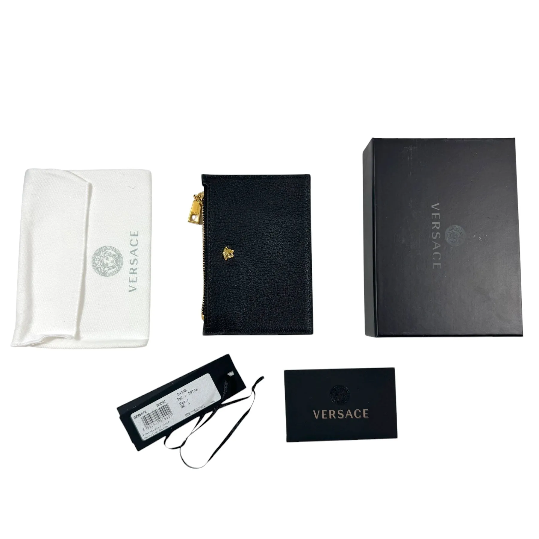 Versace Leather Key Pouch - Women Collection Wallet