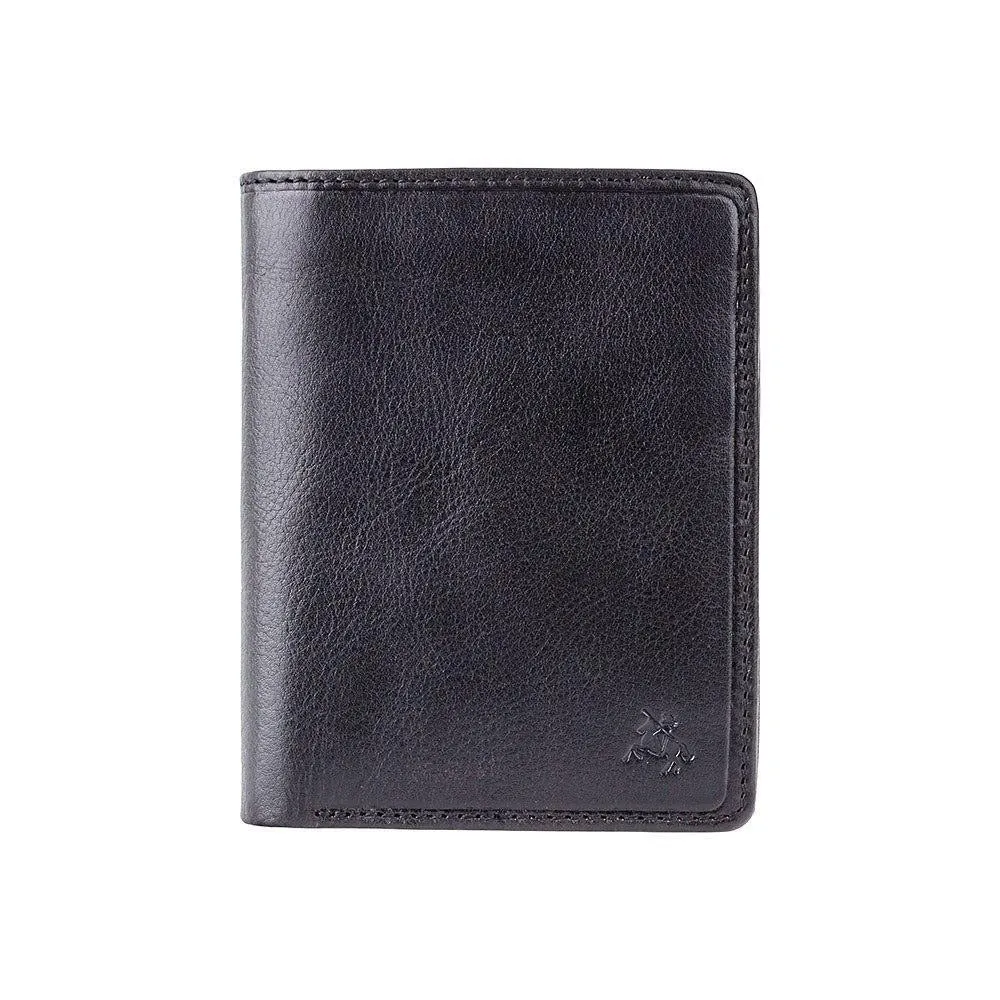 Visconti Lucca Bi-fold Wallet - Black - TSC44Black