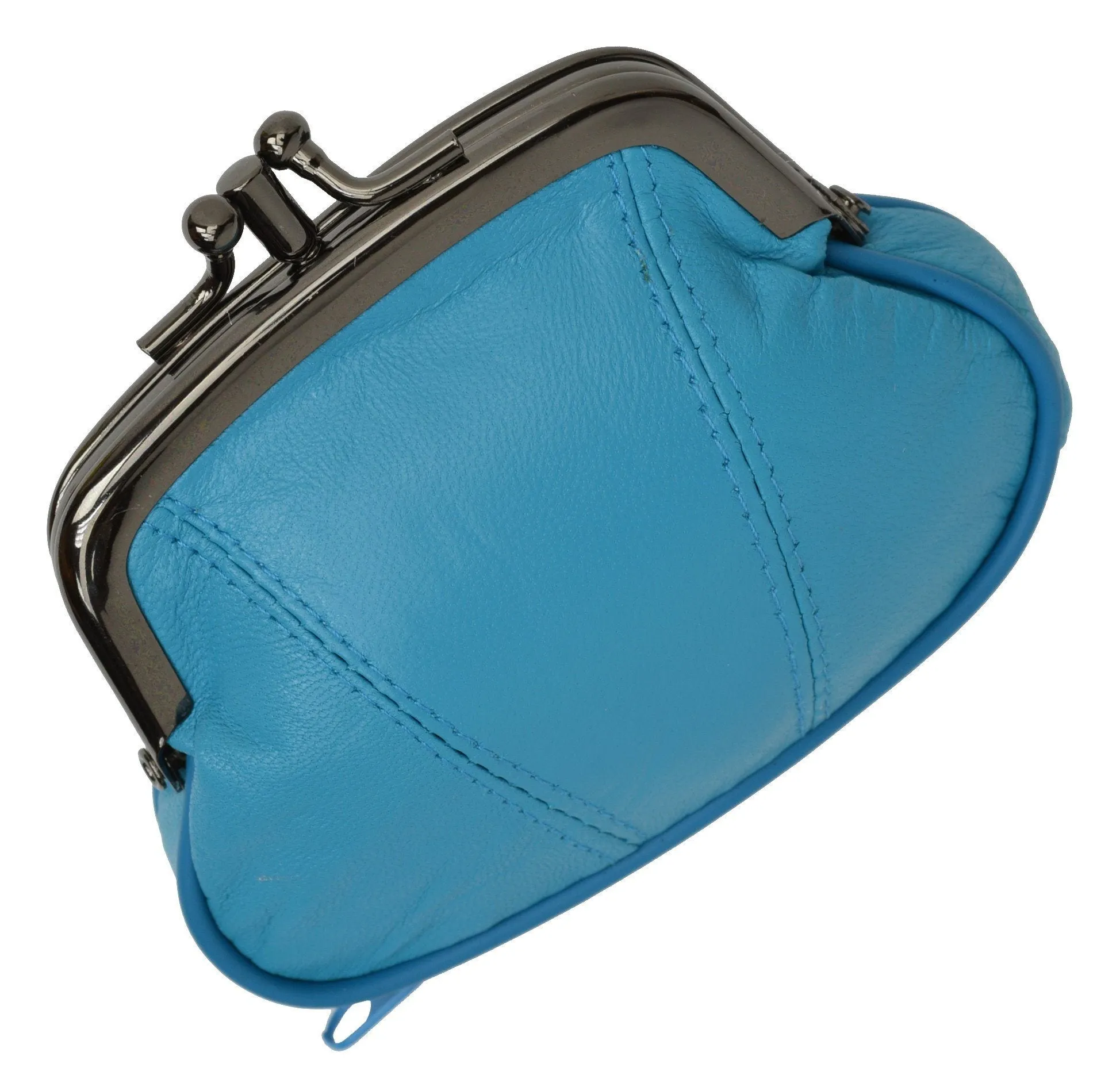 Wallet - Colors and Style Classic Leather Change Purse