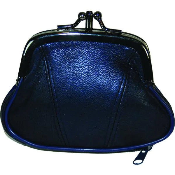 Wallet - Colors and Style Classic Leather Change Purse