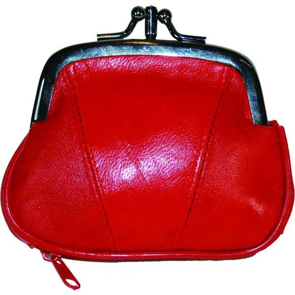 Wallet - Colors and Style Classic Leather Change Purse