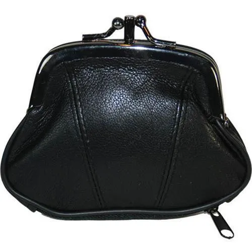 Wallet - Colors and Style Classic Leather Change Purse