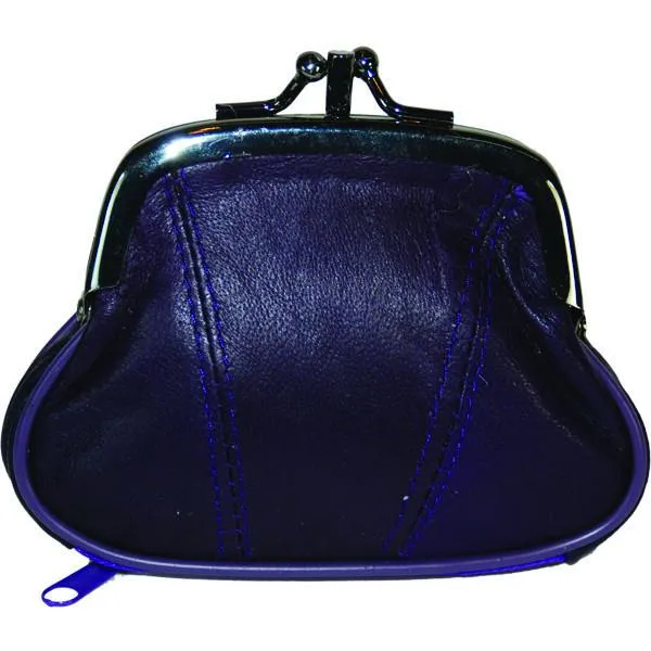 Wallet - Colors and Style Classic Leather Change Purse