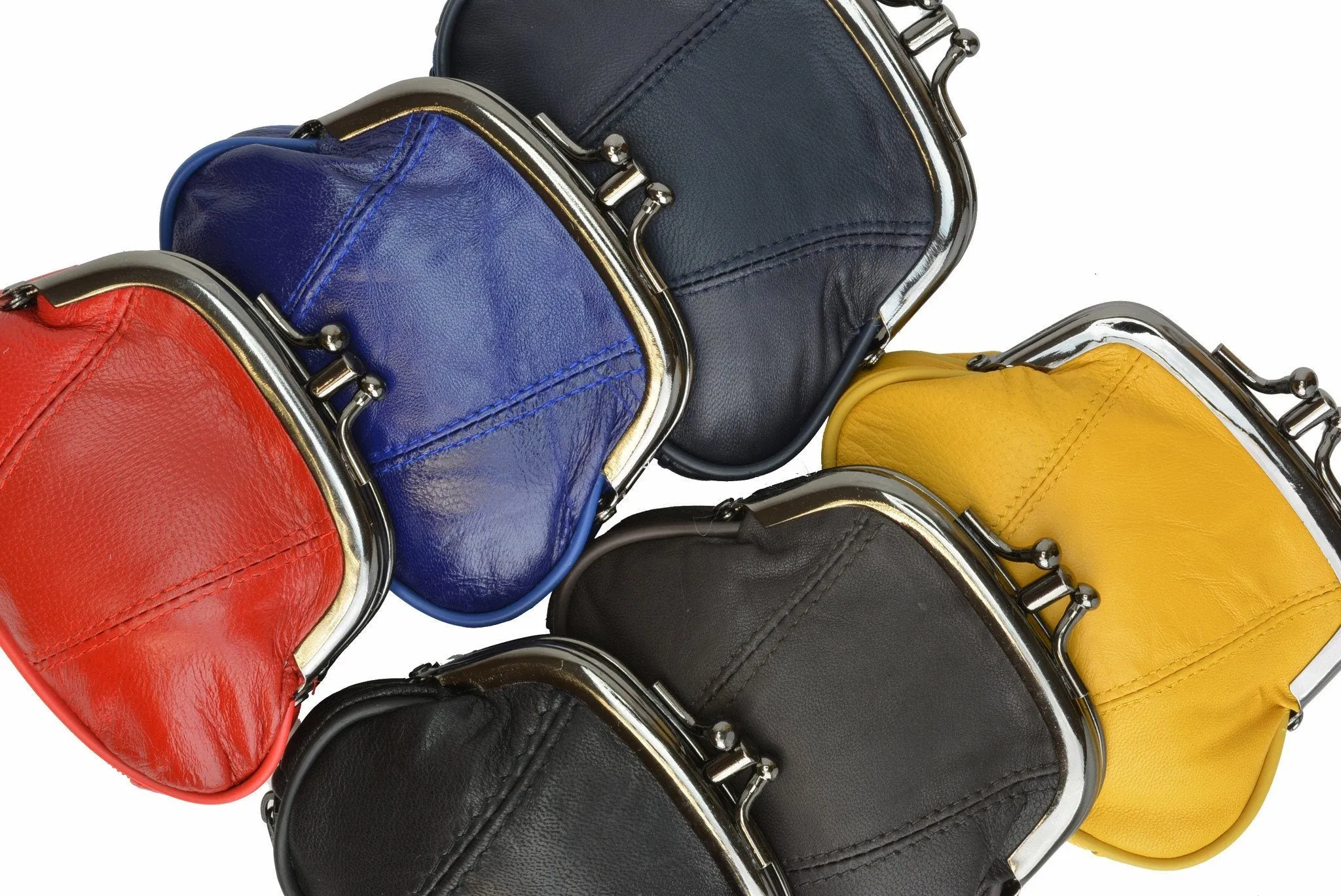 Wallet - Colors and Style Classic Leather Change Purse
