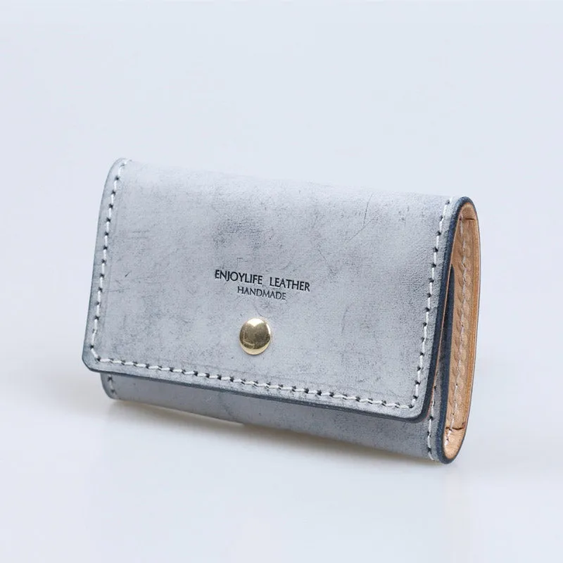 Women's Designer Key Holder Purse Small Leather Card Wallets for Women
