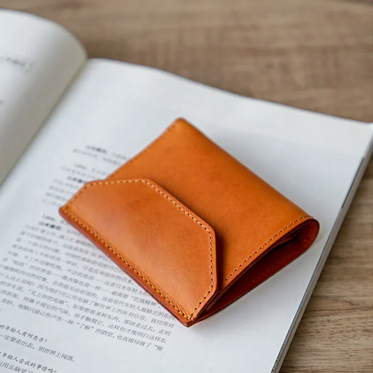 Womens Small Leather Wallet Purse Trifold Wallet For Women