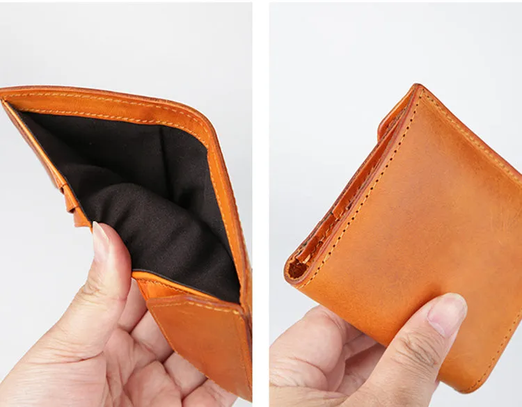 Womens Small Leather Wallet Purse Trifold Wallet For Women