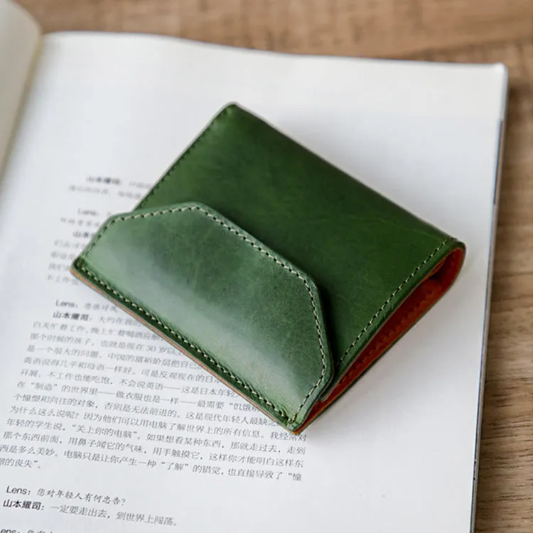 Womens Small Leather Wallet Purse Trifold Wallet For Women