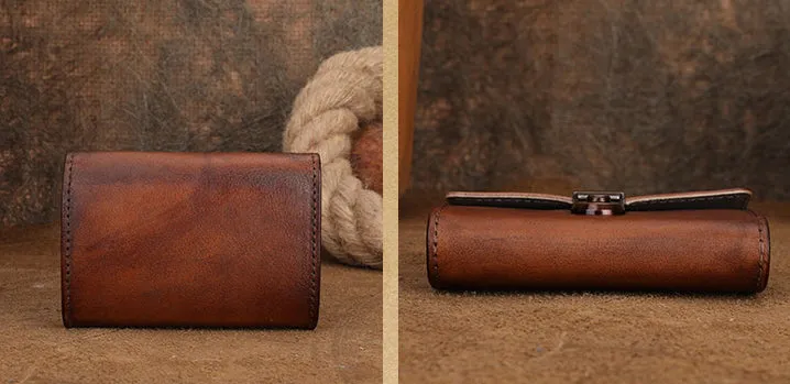 Women's Wallet With Lots Of Card Slots Leather Small Wallets For Women