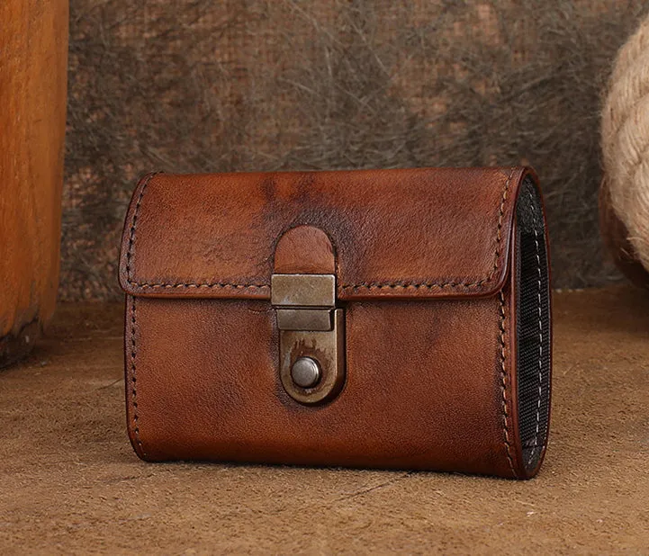 Women's Wallet With Lots Of Card Slots Leather Small Wallets For Women
