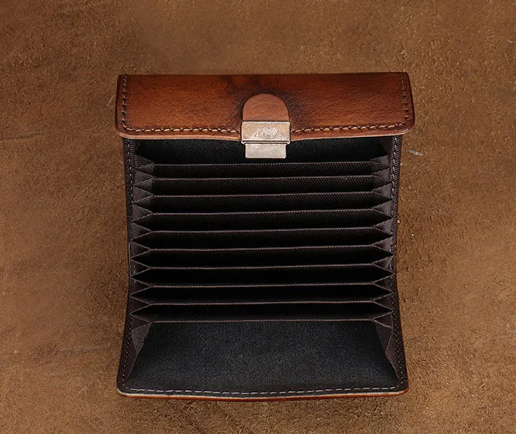 Women's Wallet With Lots Of Card Slots Leather Small Wallets For Women