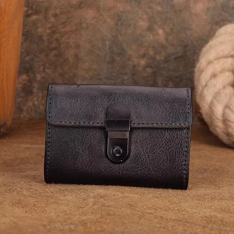 Women's Wallet With Lots Of Card Slots Leather Small Wallets For Women