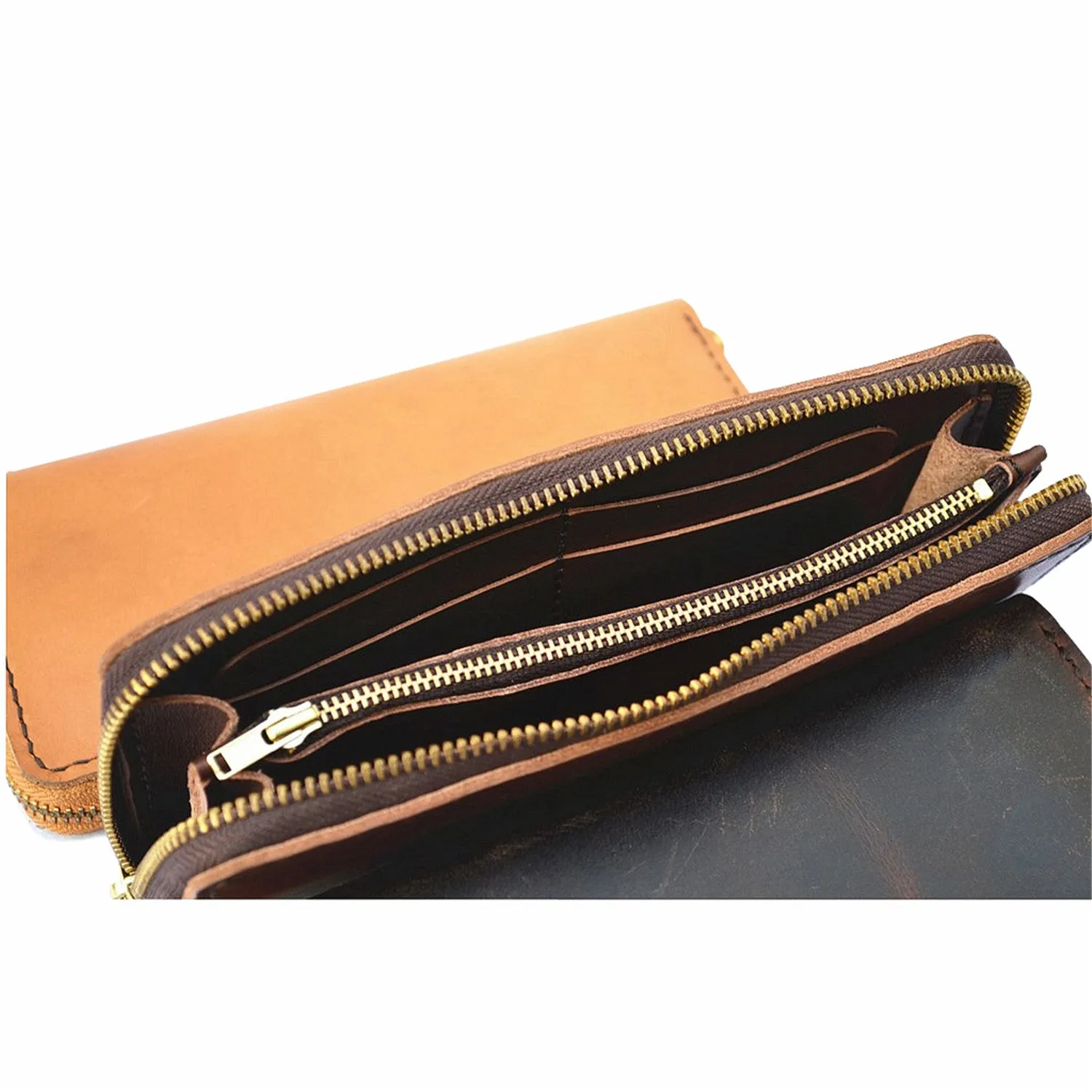 Zip Wallet - Rustic
