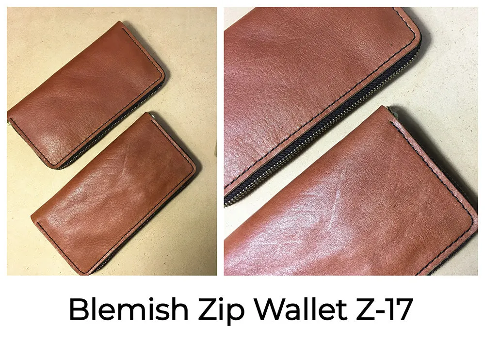 Zip Wallet - Rustic