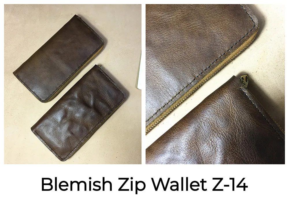 Zip Wallet - Rustic