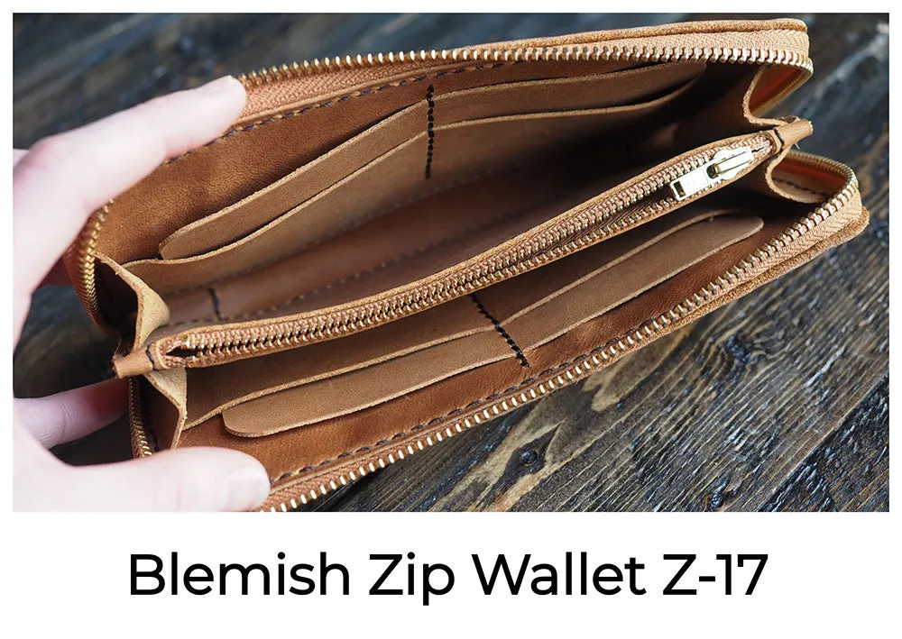 Zip Wallet - Rustic