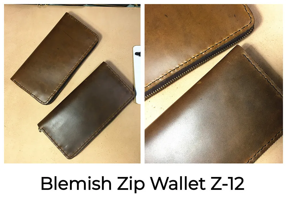 Zip Wallet - Rustic