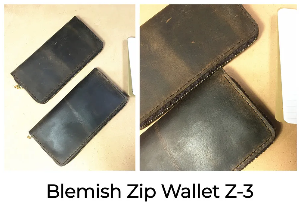 Zip Wallet - Rustic