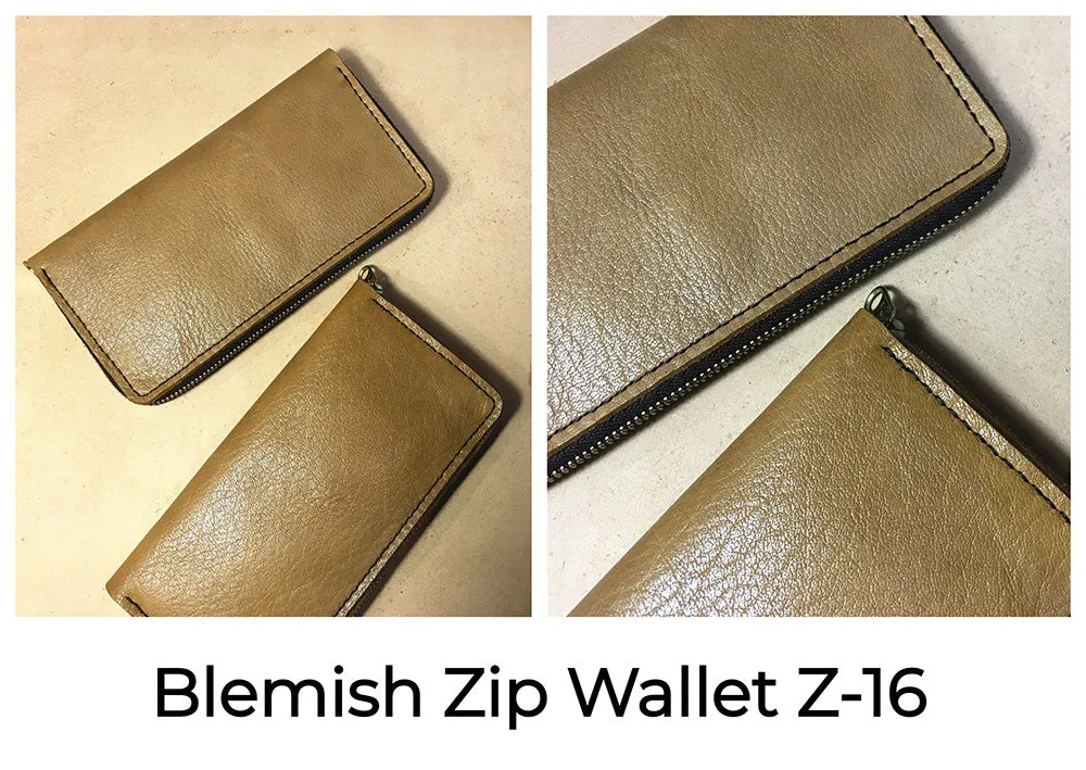 Zip Wallet - Rustic
