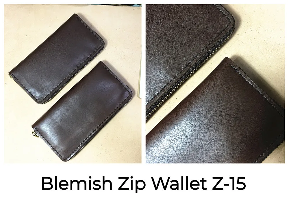 Zip Wallet - Rustic
