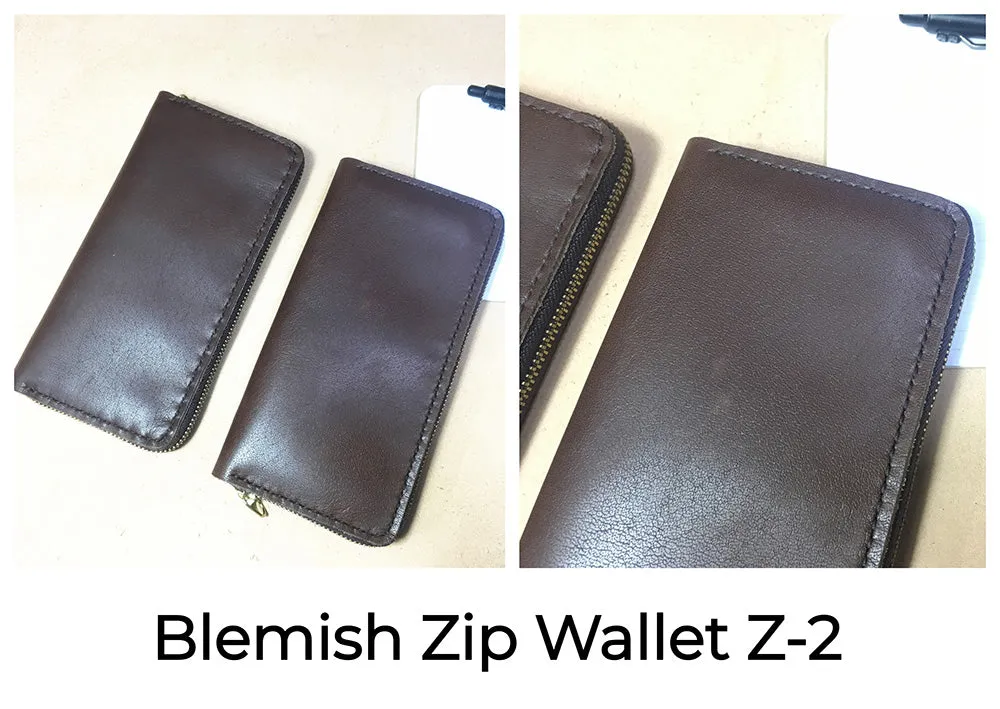 Zip Wallet - Rustic